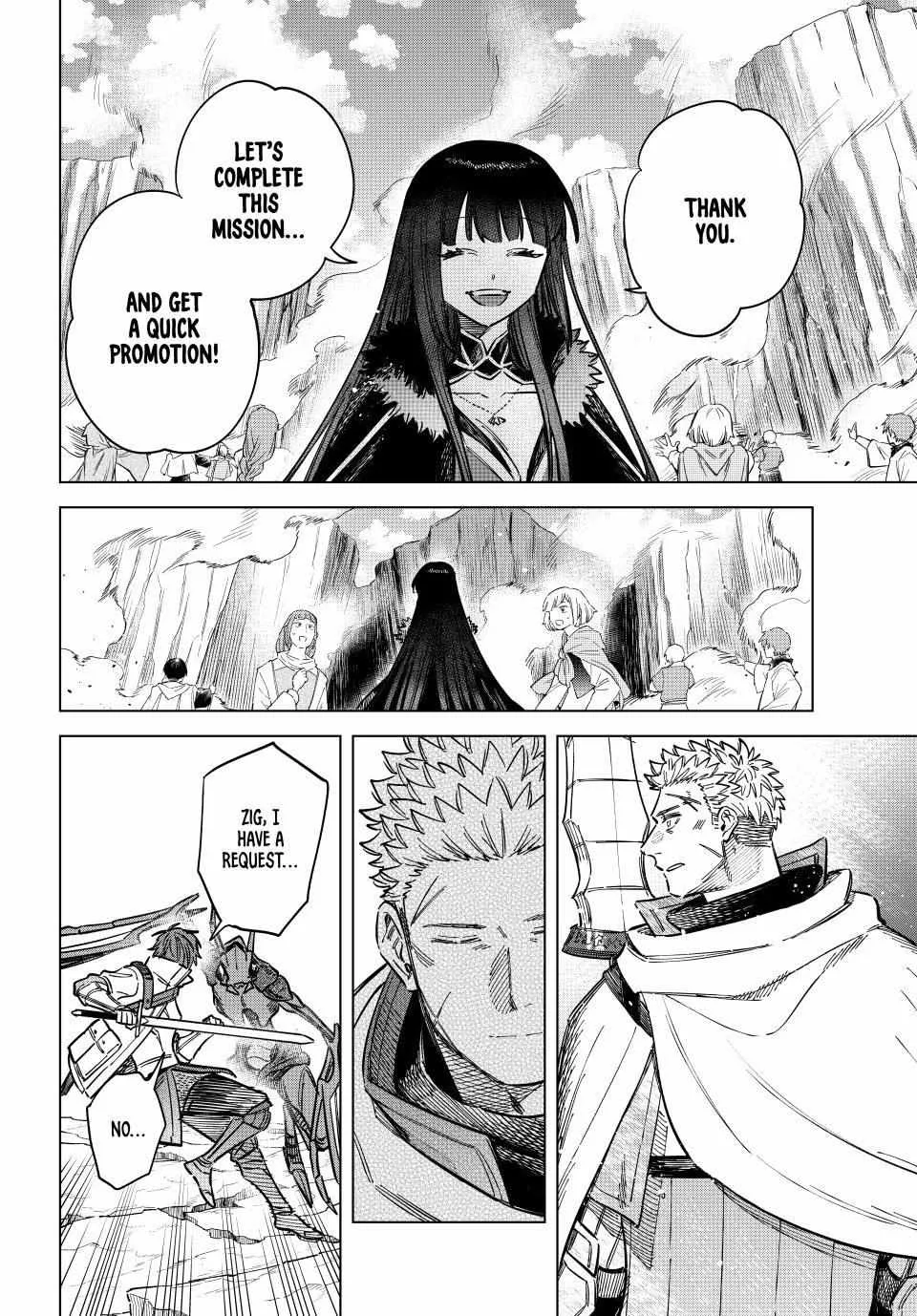 The Witch And The Mercenary Zinmanga X Chapter 18.1 Page 8