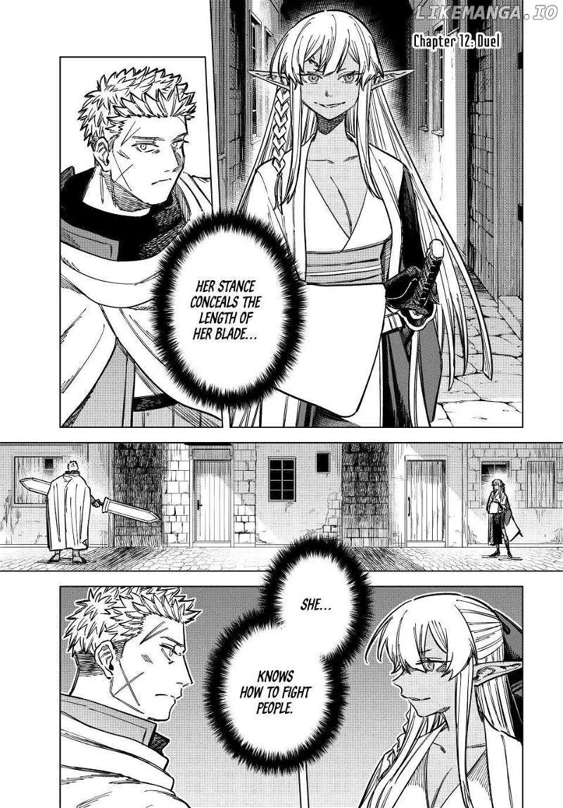 The Witch And The Mercenary Zinmanga X Chapter 12 Page 1