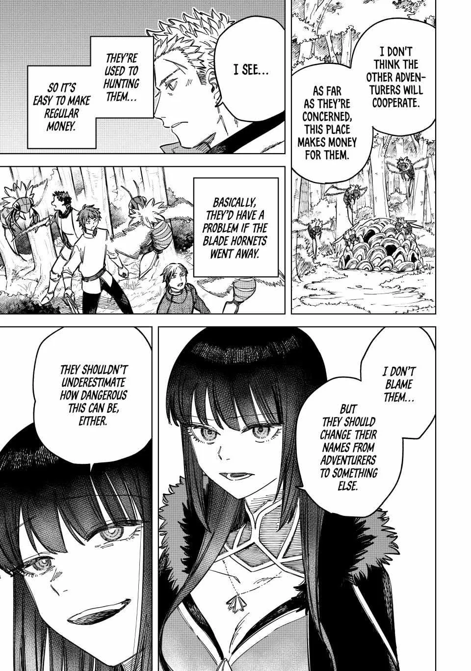 The Witch And The Mercenary Zinmanga X Chapter 9.1 Page 5