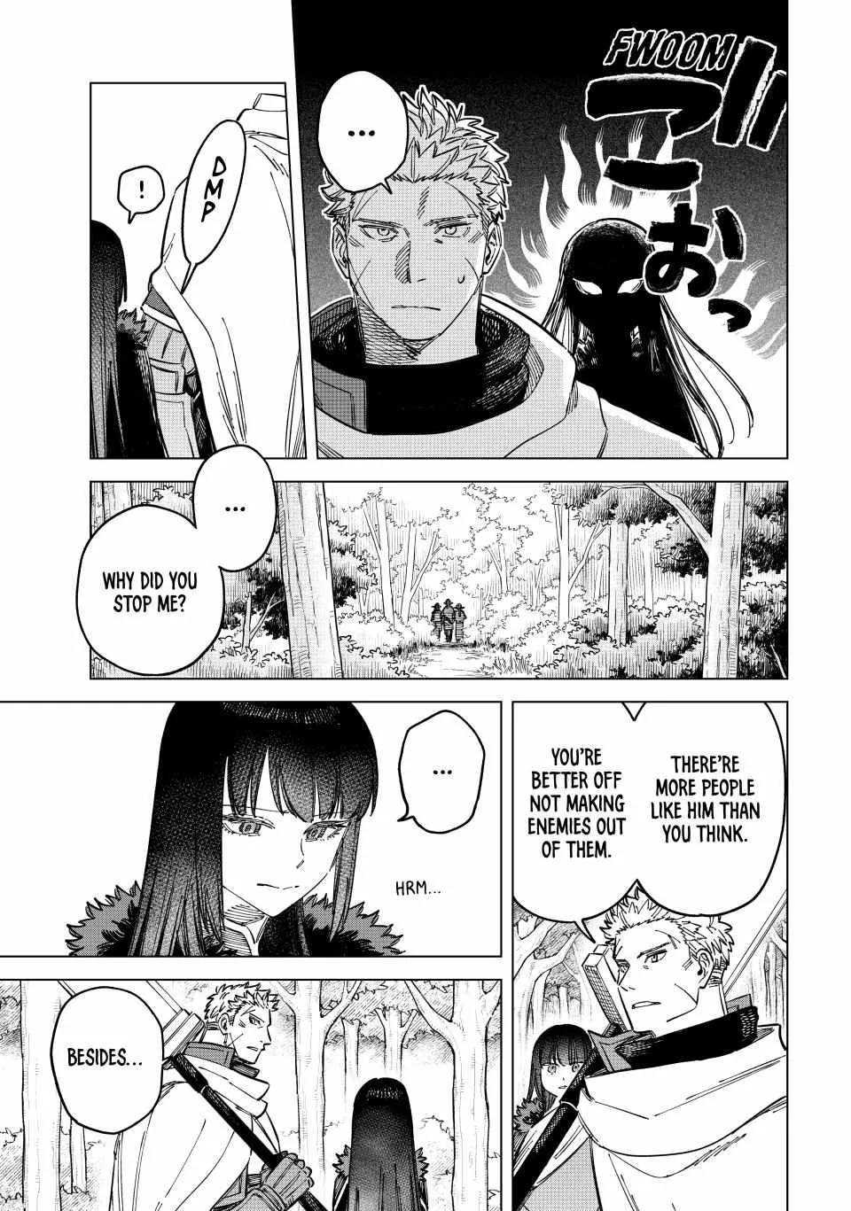The Witch And The Mercenary Zinmanga X Chapter 9.1 Page 9