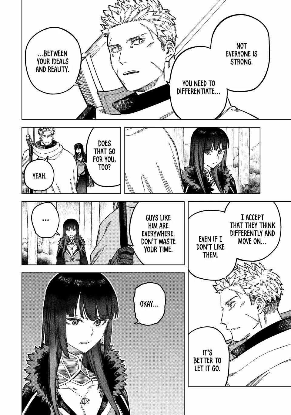 The Witch And The Mercenary Zinmanga X Chapter 9.1 Page 10