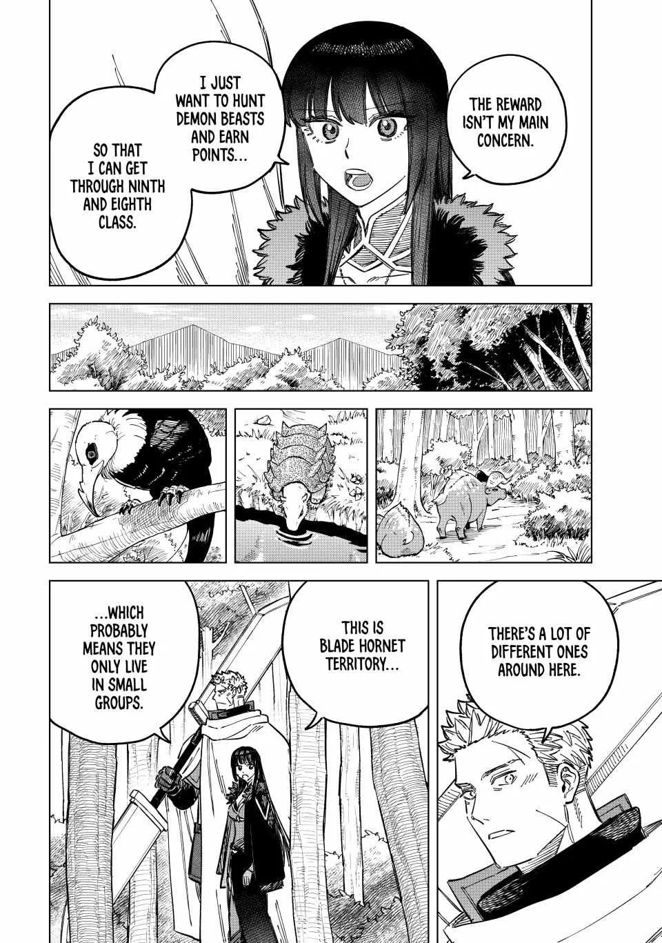 The Witch And The Mercenary Zinmanga X Chapter 9.1 Page 12