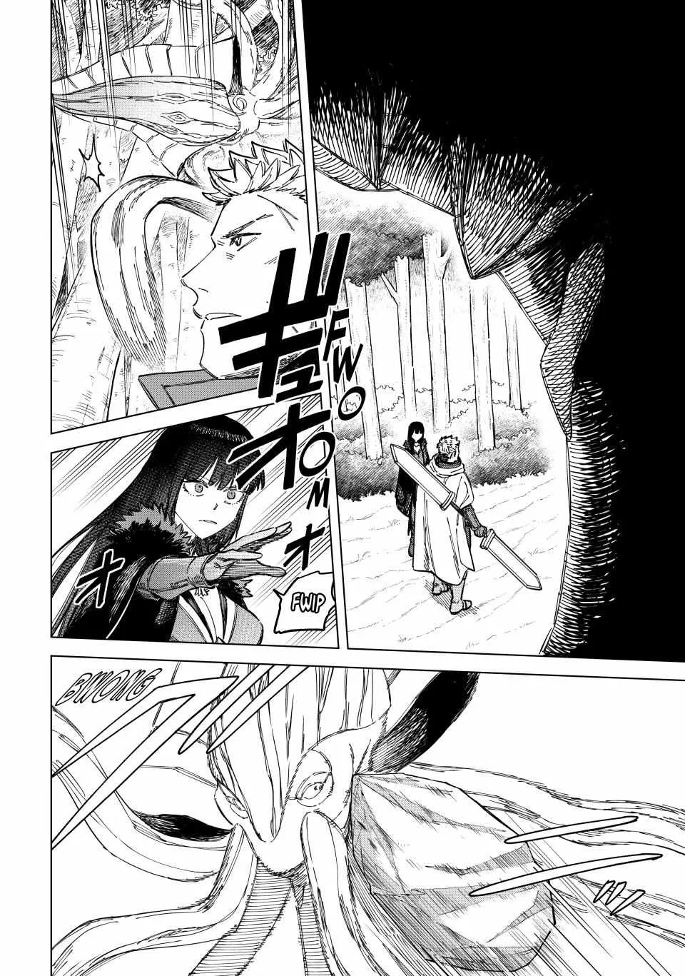 The Witch And The Mercenary Zinmanga X Chapter 9.1 Page 14