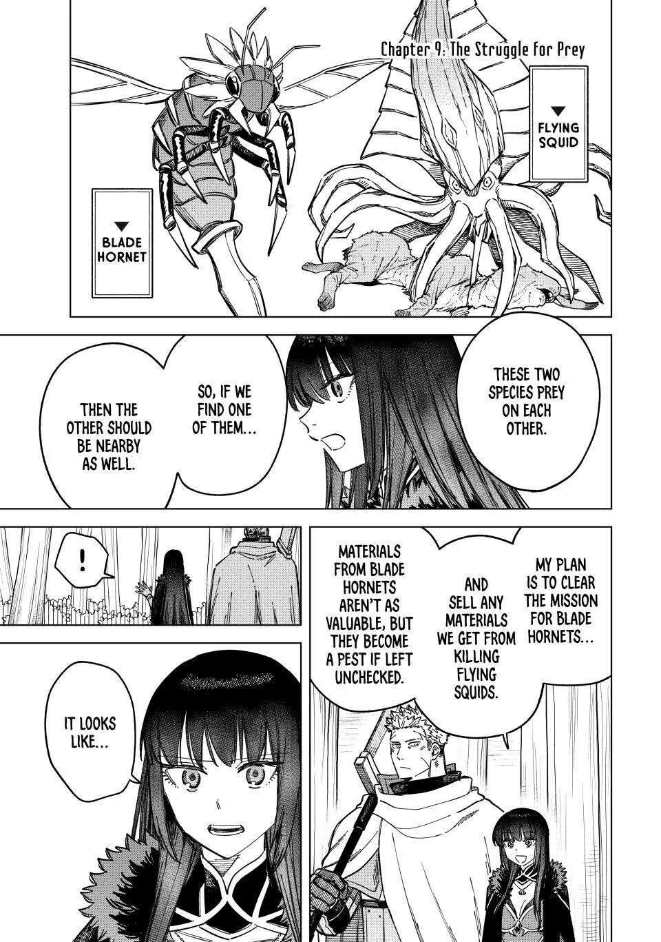 The Witch And The Mercenary Zinmanga X Chapter 9 Page 1