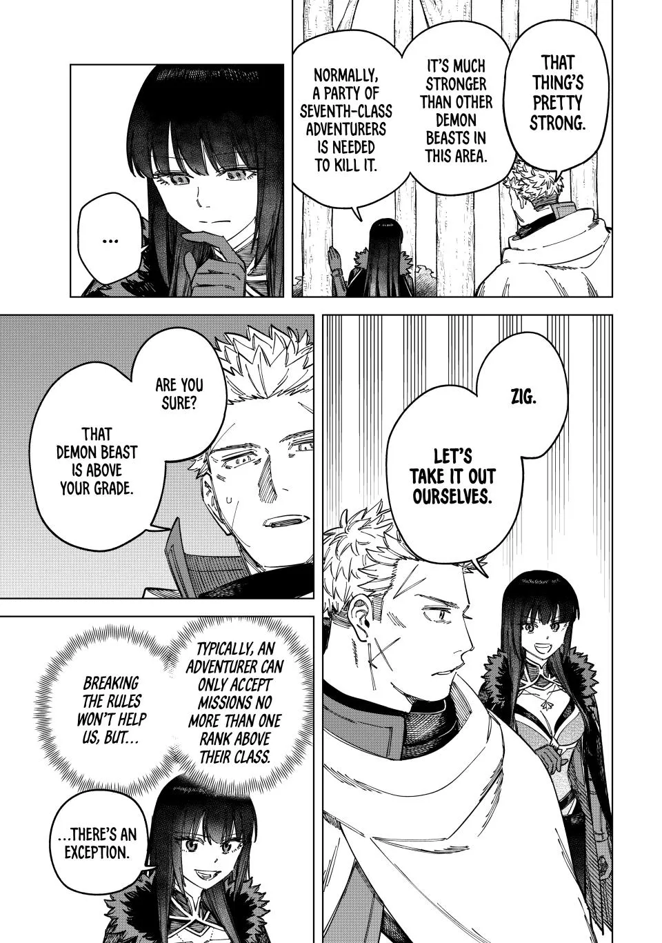 The Witch And The Mercenary Zinmanga X Chapter 9 Page 17
