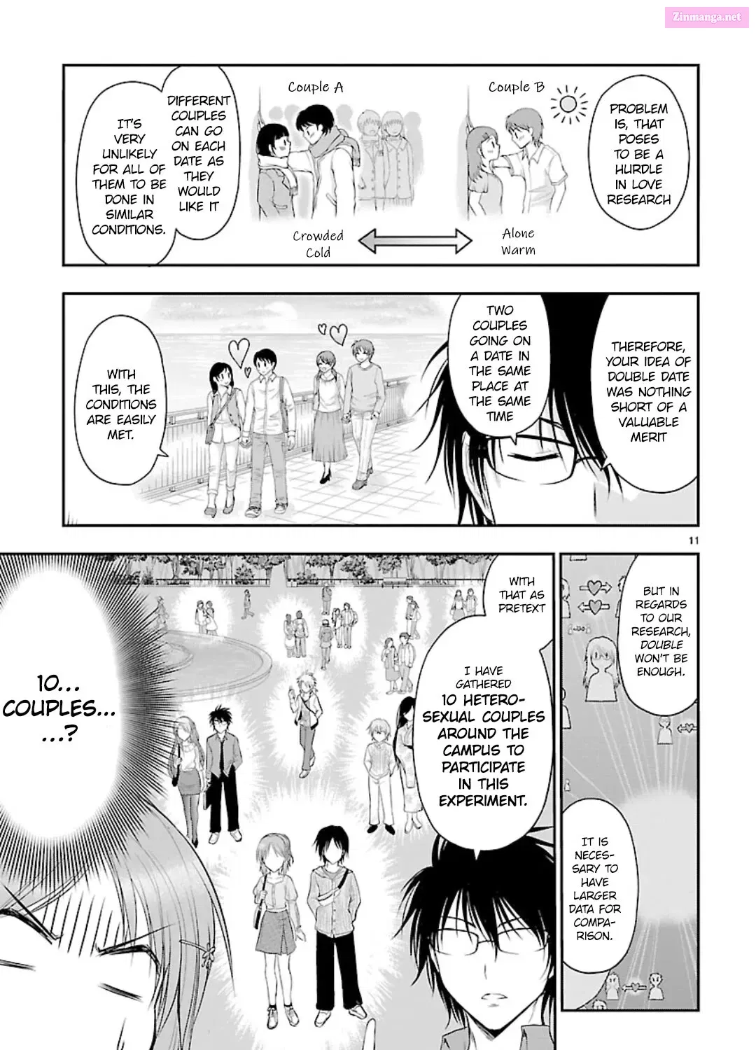 Rikei ga Koi ni Ochita no de Shoumei shitemita. Zinmanga X Chapter 46 Page 22