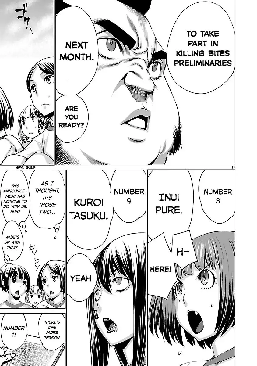 Killing Bites Zinmanga X Chapter 39 Page 17