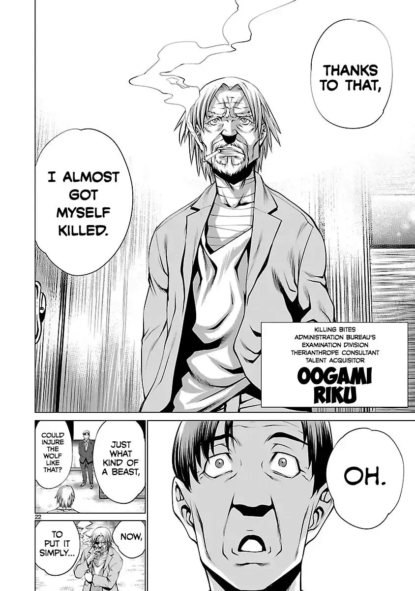 Killing Bites Zinmanga X Chapter 39 Page 22