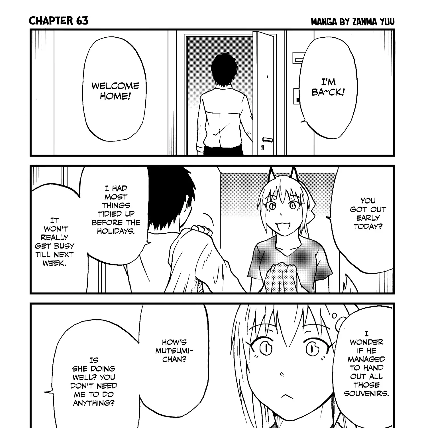 Totsugi Okureta Kitsune ga Yome ni Kuru Hanashi Zinmanga X Chapter 63 Page 1