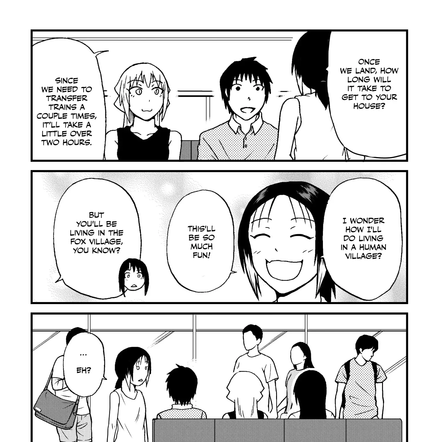 Totsugi Okureta Kitsune ga Yome ni Kuru Hanashi Zinmanga X Chapter 61 Page 11
