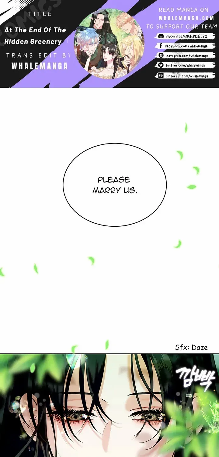 At the End of the Hidden Greenery Zinmanga X Chapter 1 Page 1