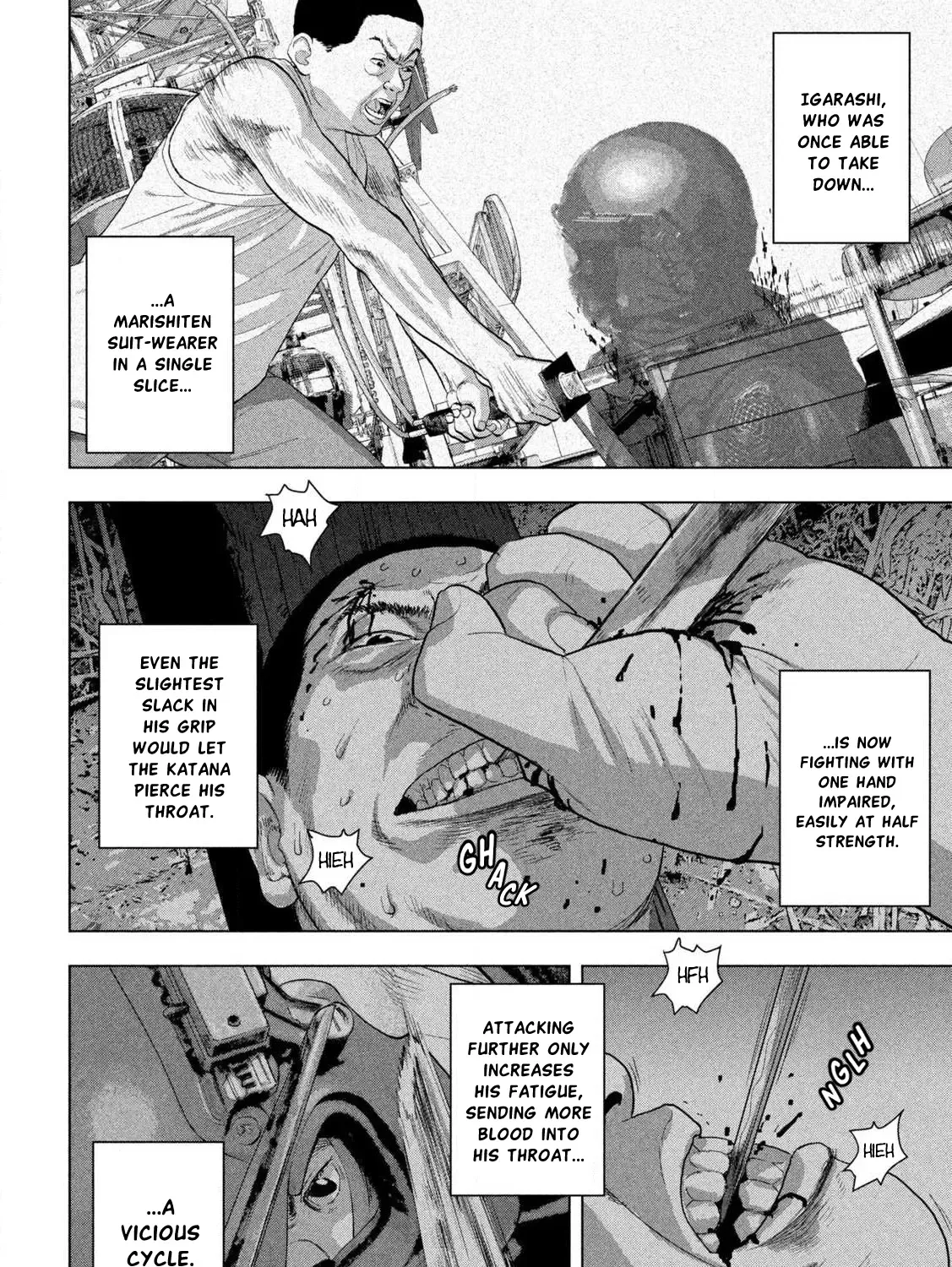 Under Ninja Zinmanga X Chapter 133 Page 11