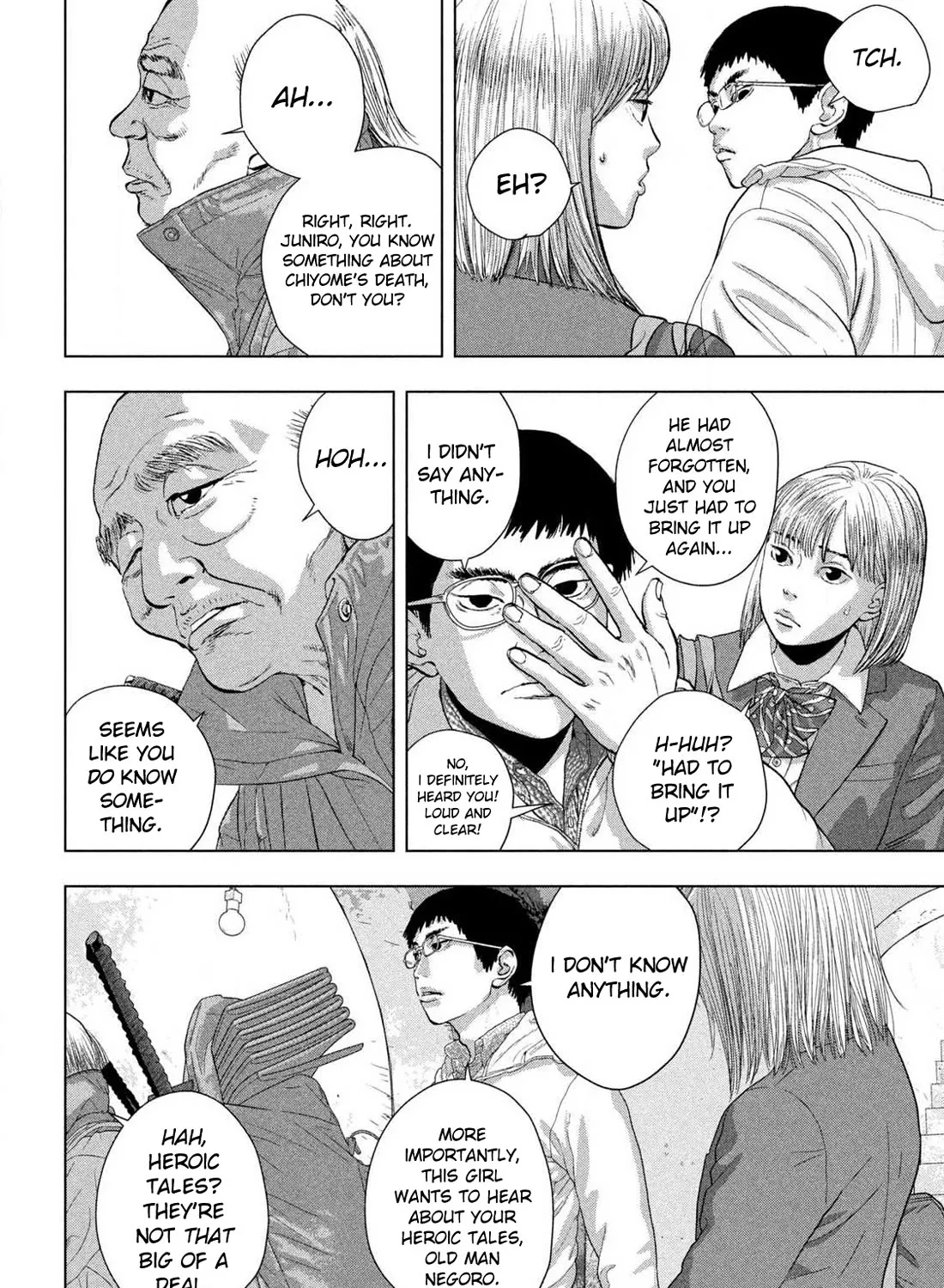 Under Ninja Zinmanga X Chapter 128 Page 3