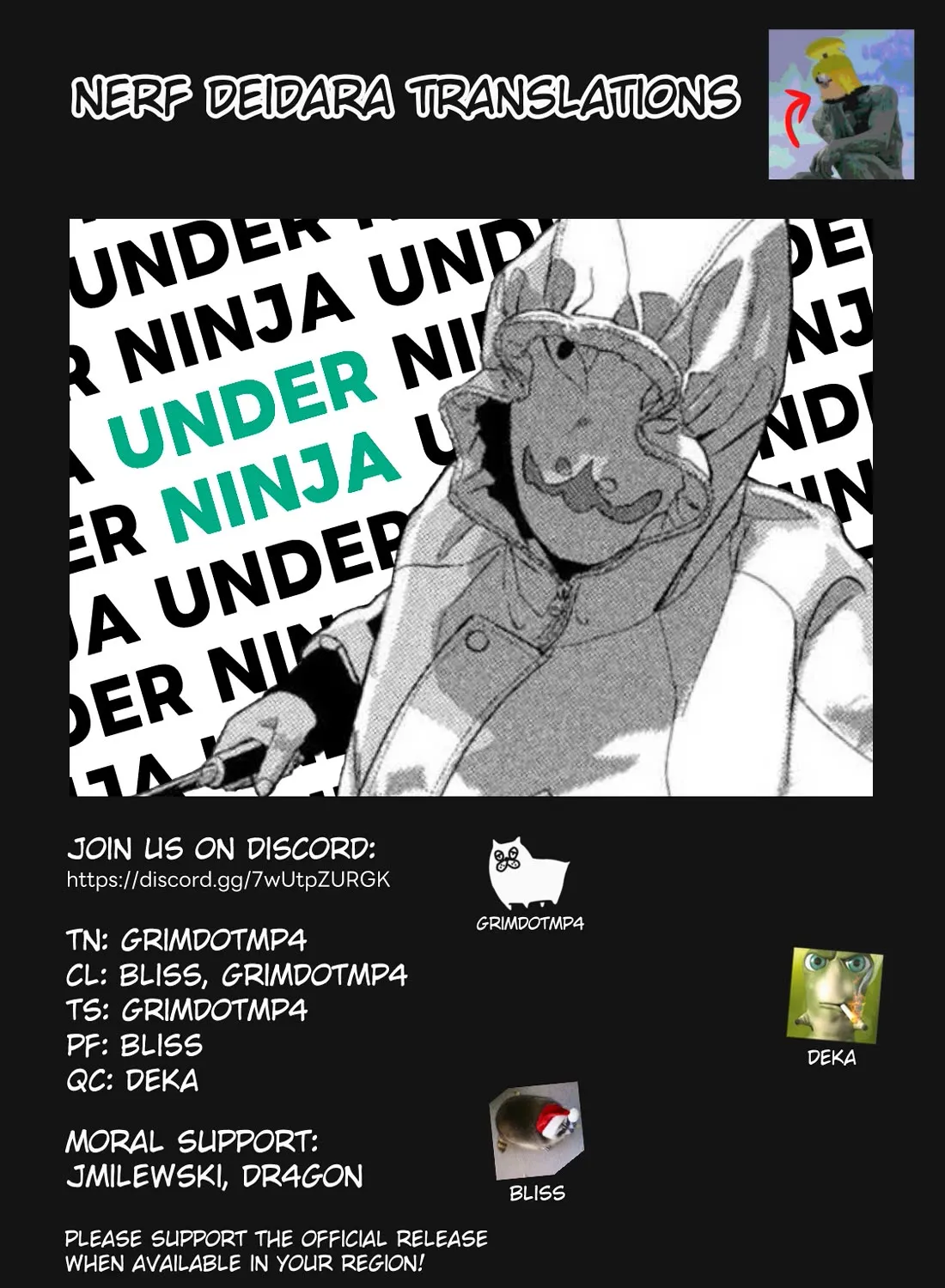 Under Ninja Zinmanga X Chapter 122 Page 37