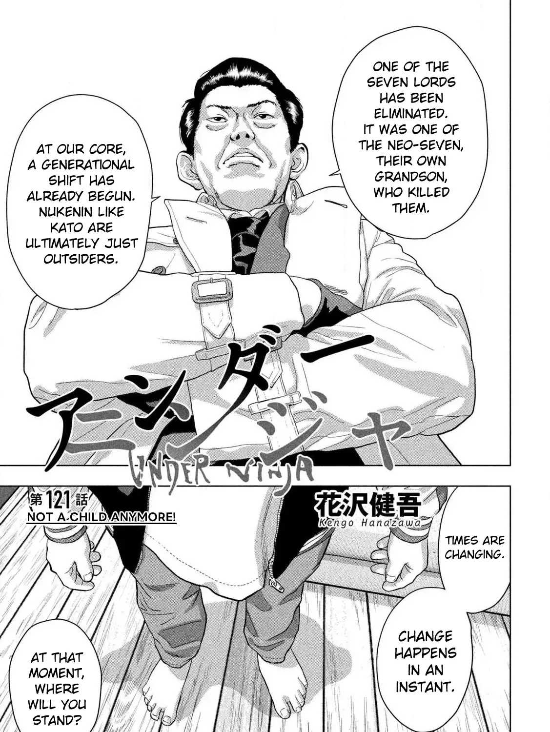 Under Ninja Zinmanga X Chapter 121 Page 1