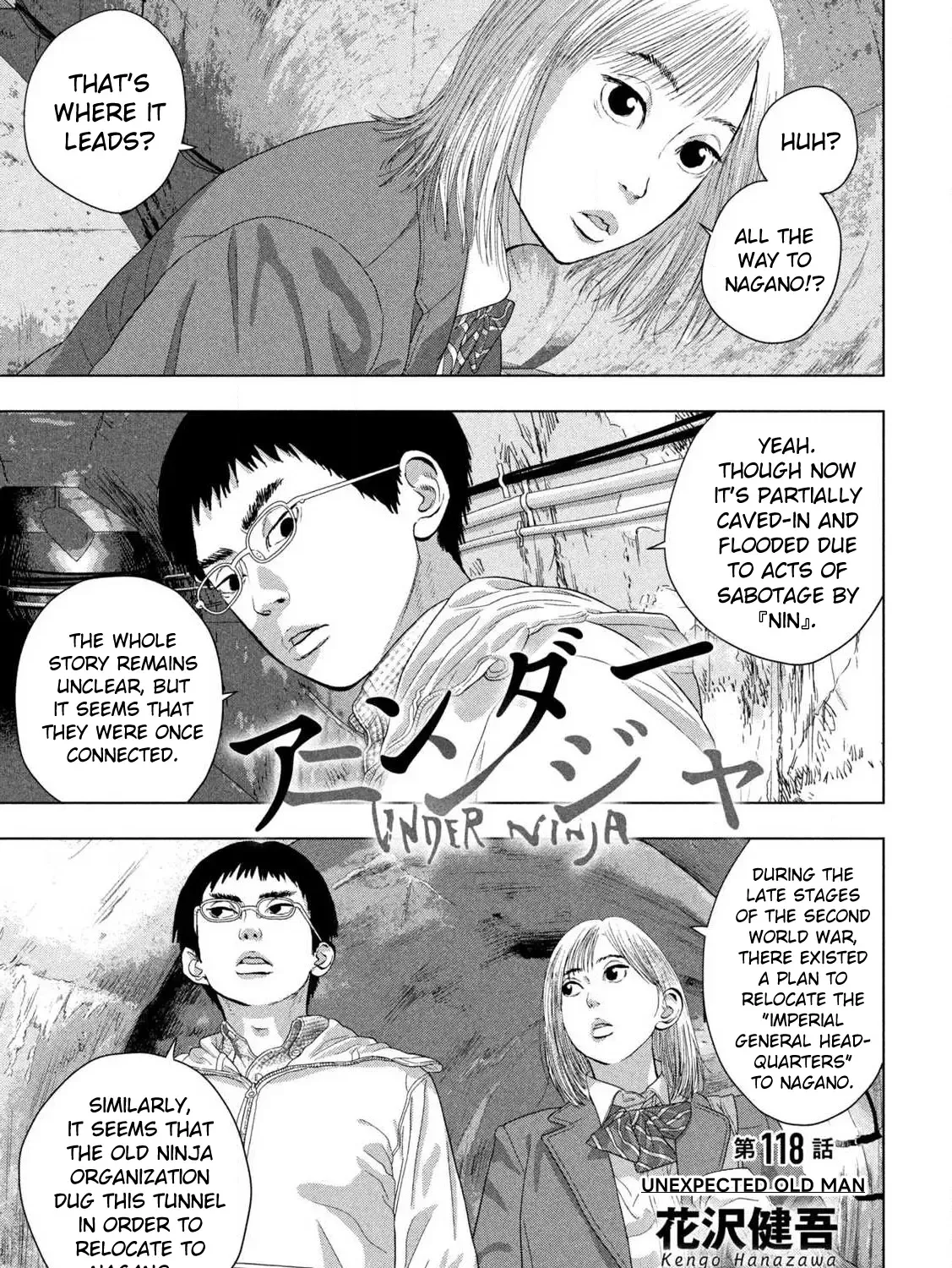 Under Ninja Zinmanga X Chapter 118 Page 1
