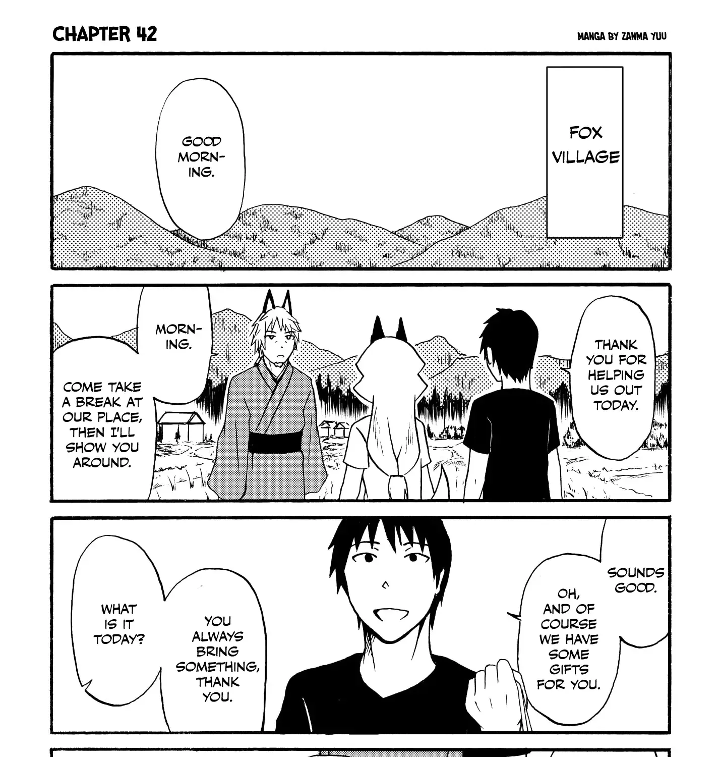 Totsugi Okureta Kitsune ga Yome ni Kuru Hanashi Zinmanga X Chapter 42 Page 1