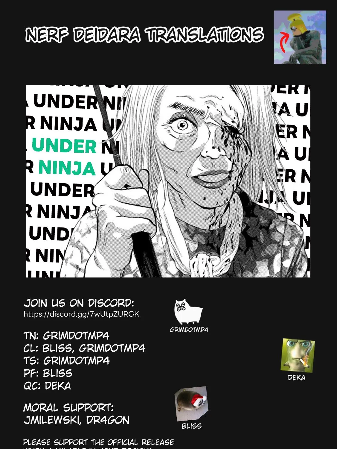 Under Ninja Zinmanga X Chapter 108 Page 39