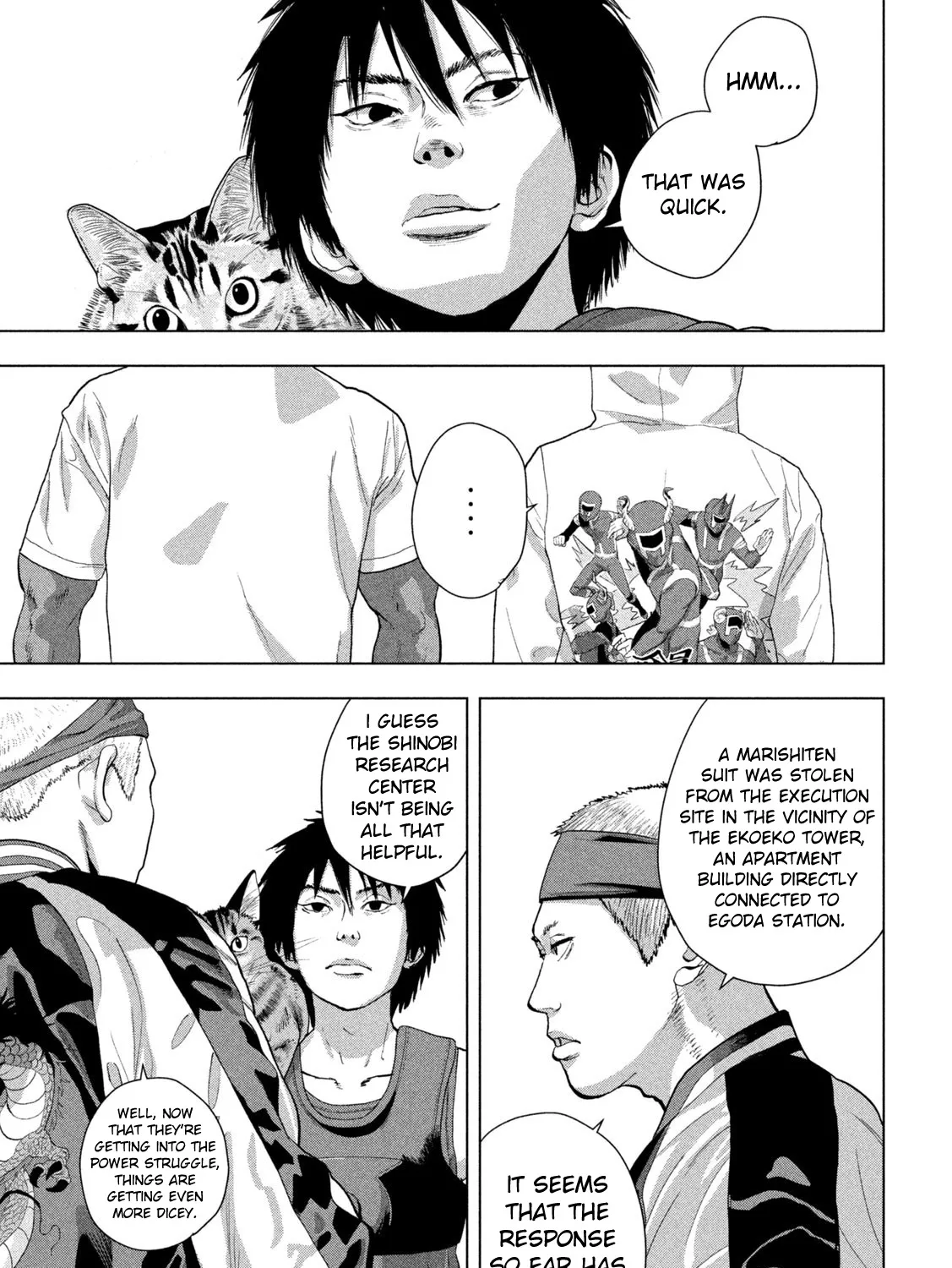 Under Ninja Zinmanga X Chapter 91 Page 21
