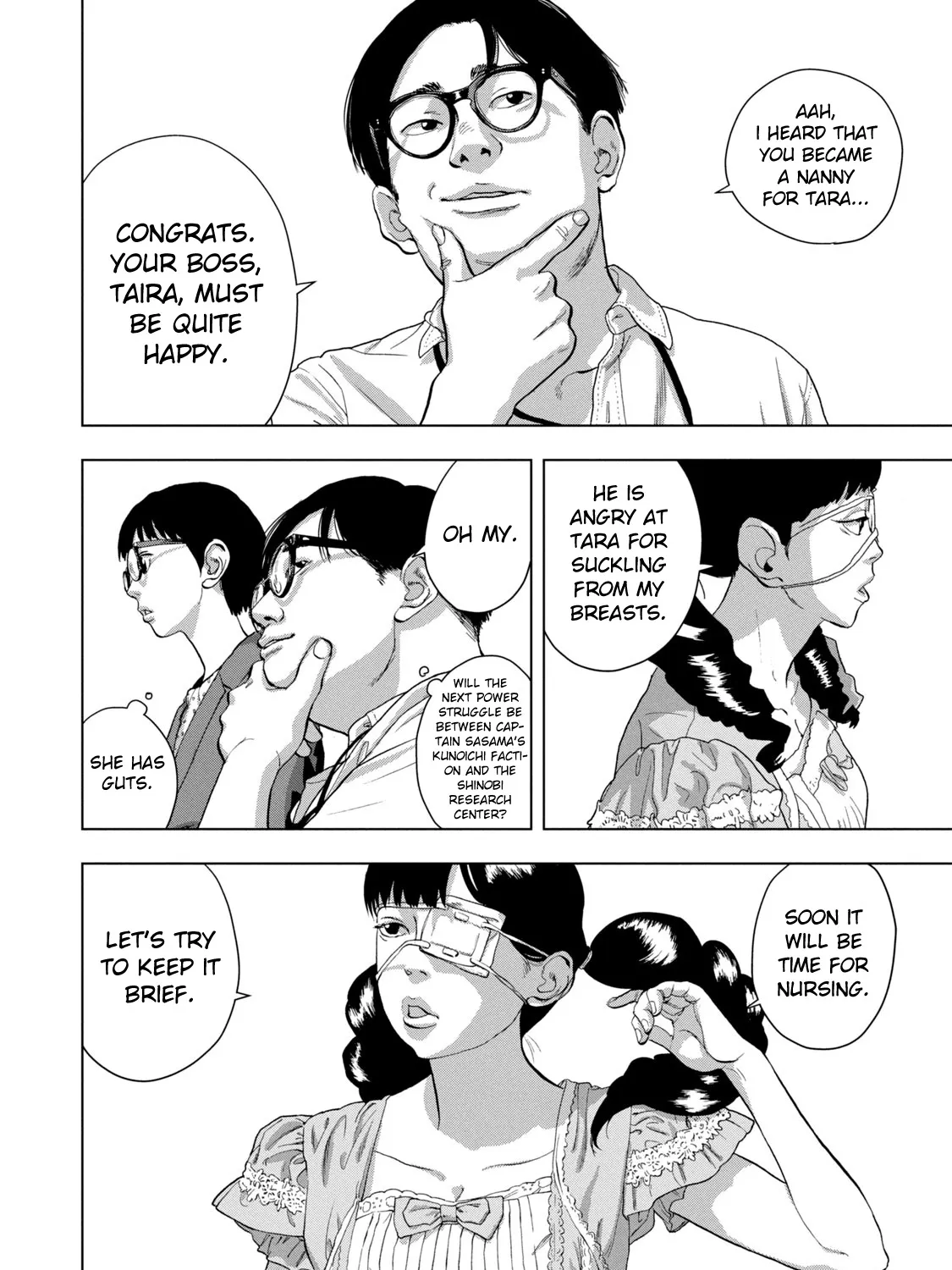 Under Ninja Zinmanga X Chapter 87 Page 15