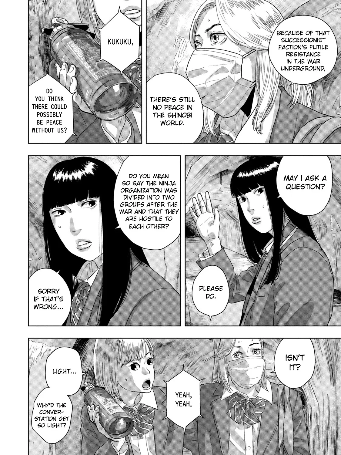 Under Ninja Zinmanga X Chapter 65 Page 7