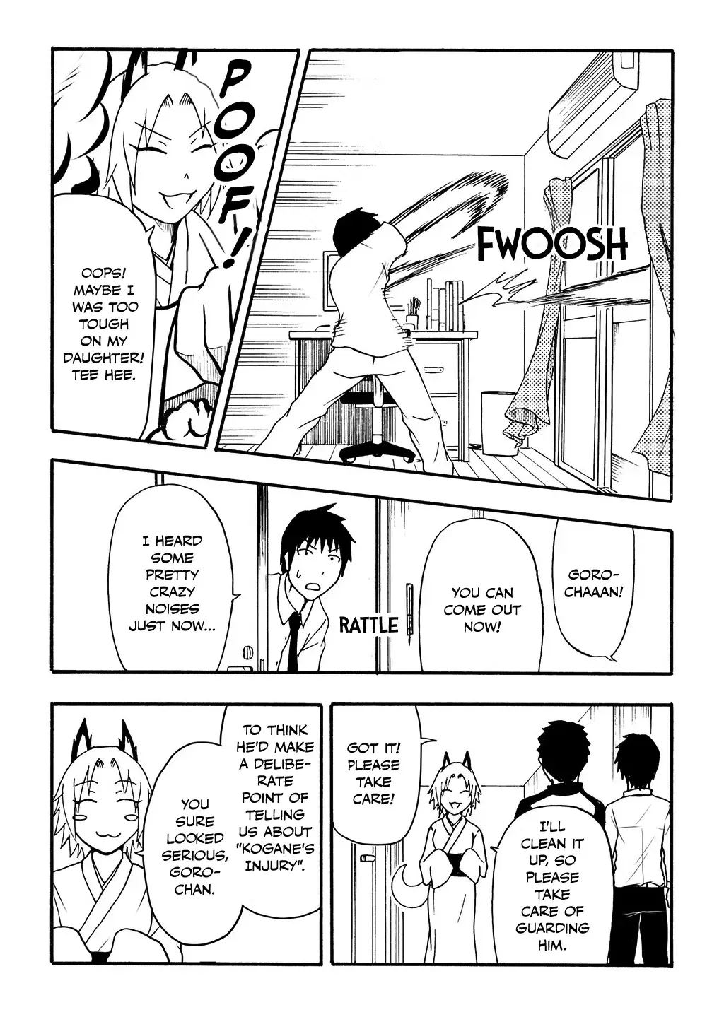 Totsugi Okureta Kitsune ga Yome ni Kuru Hanashi Zinmanga X Chapter 36 Page 7