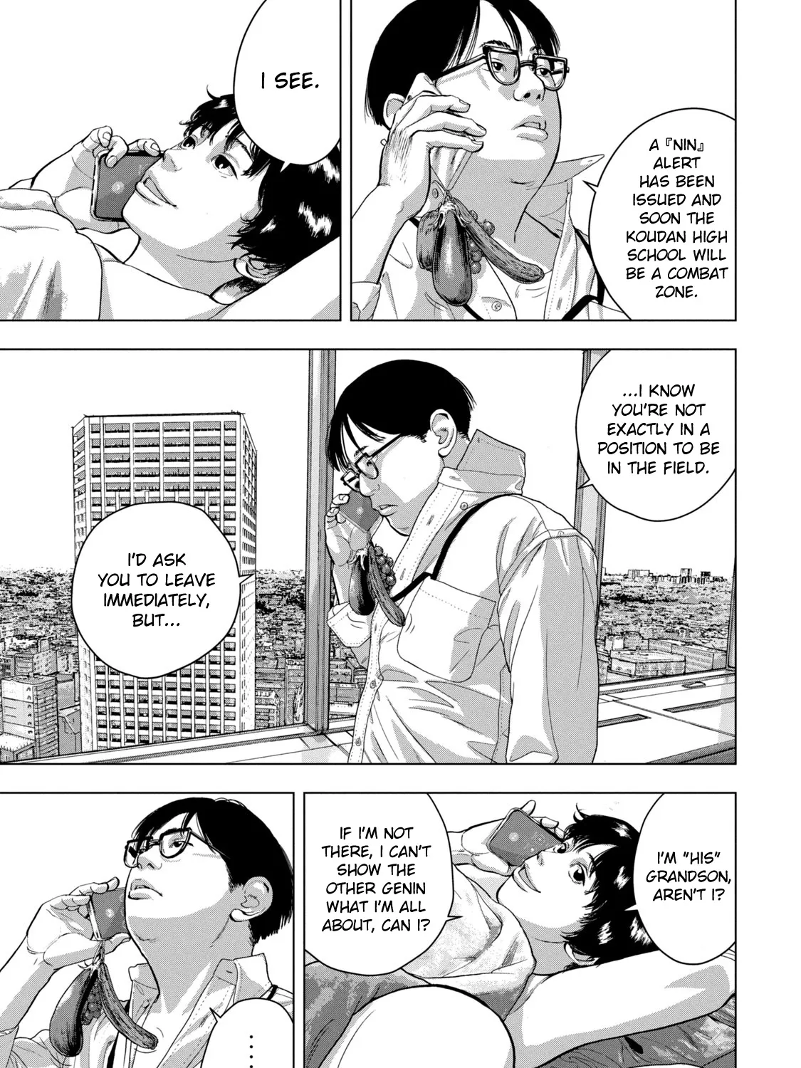 Under Ninja Zinmanga X Chapter 54 Page 17