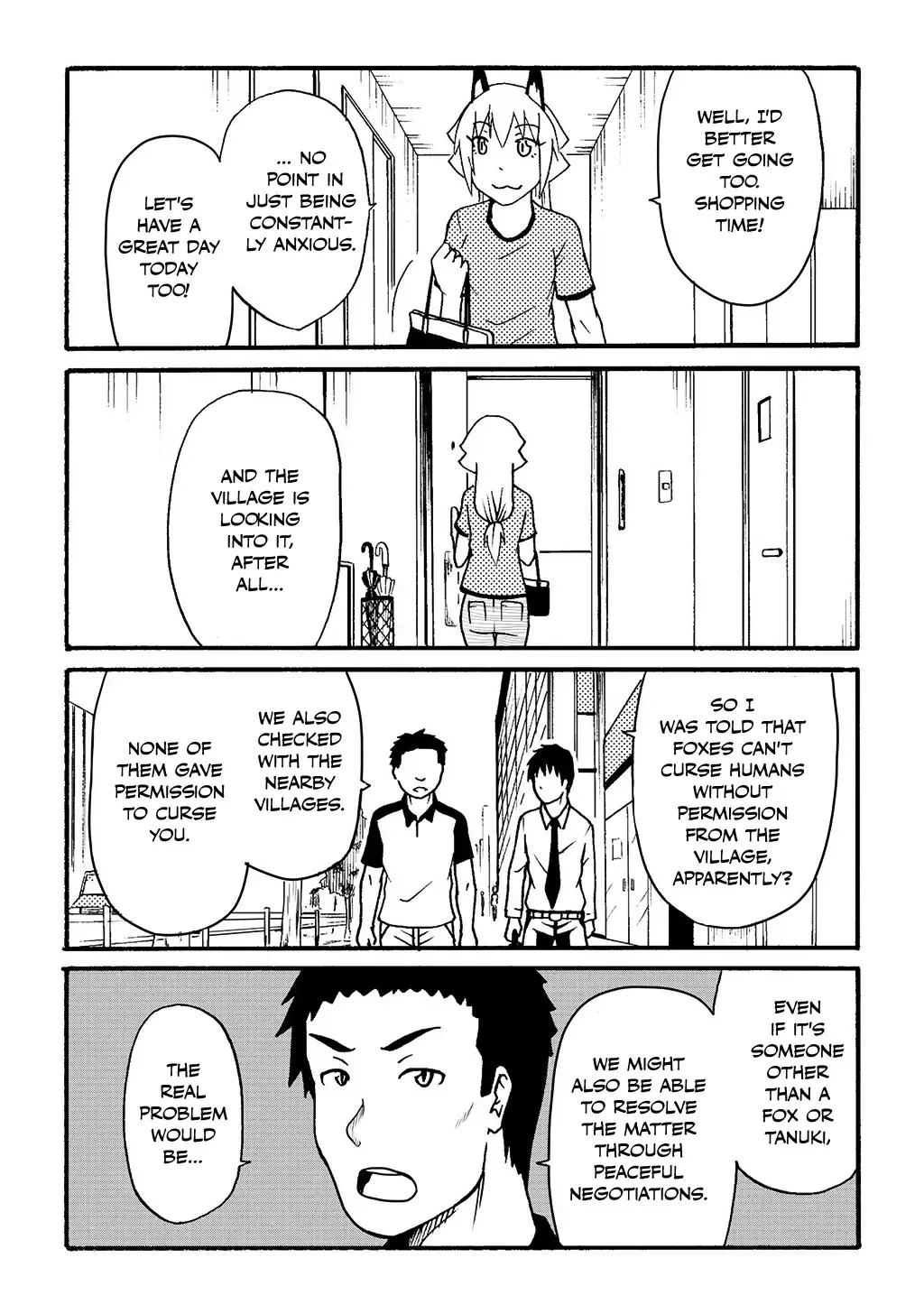Totsugi Okureta Kitsune ga Yome ni Kuru Hanashi Zinmanga X Chapter 34 Page 3