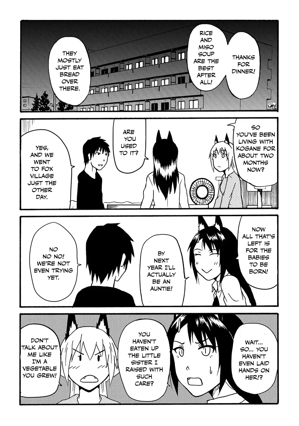 Totsugi Okureta Kitsune ga Yome ni Kuru Hanashi Zinmanga X Chapter 30.1 Page 4