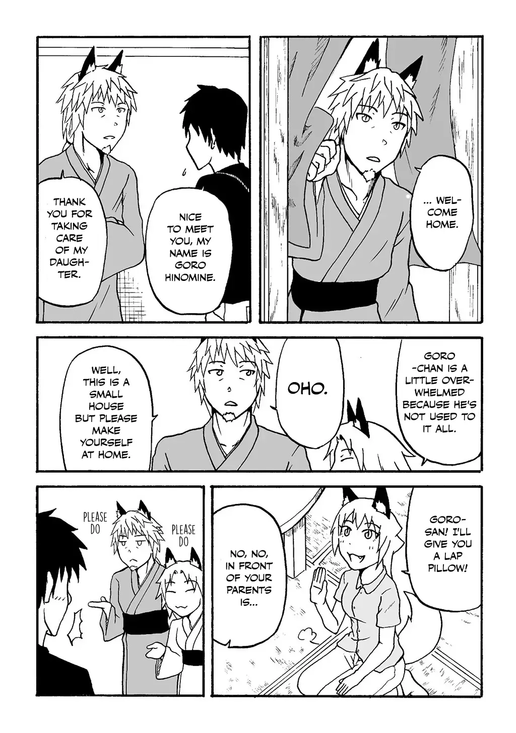 Totsugi Okureta Kitsune ga Yome ni Kuru Hanashi Zinmanga X Chapter 20.2 Page 3