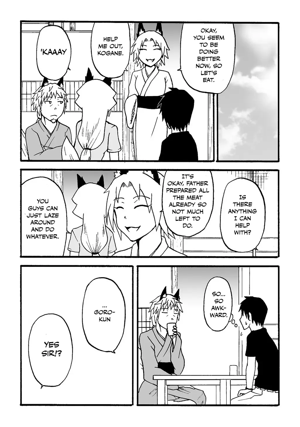 Totsugi Okureta Kitsune ga Yome ni Kuru Hanashi Zinmanga X Chapter 20.2 Page 4
