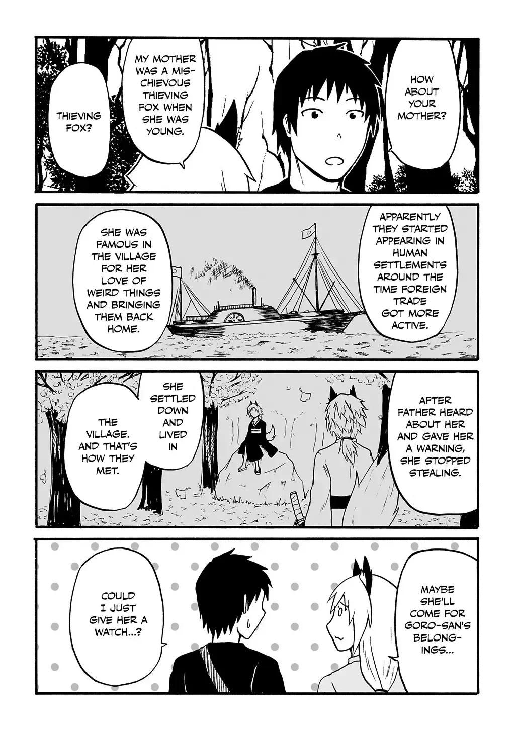 Totsugi Okureta Kitsune ga Yome ni Kuru Hanashi Zinmanga X Chapter 20.1 Page 4