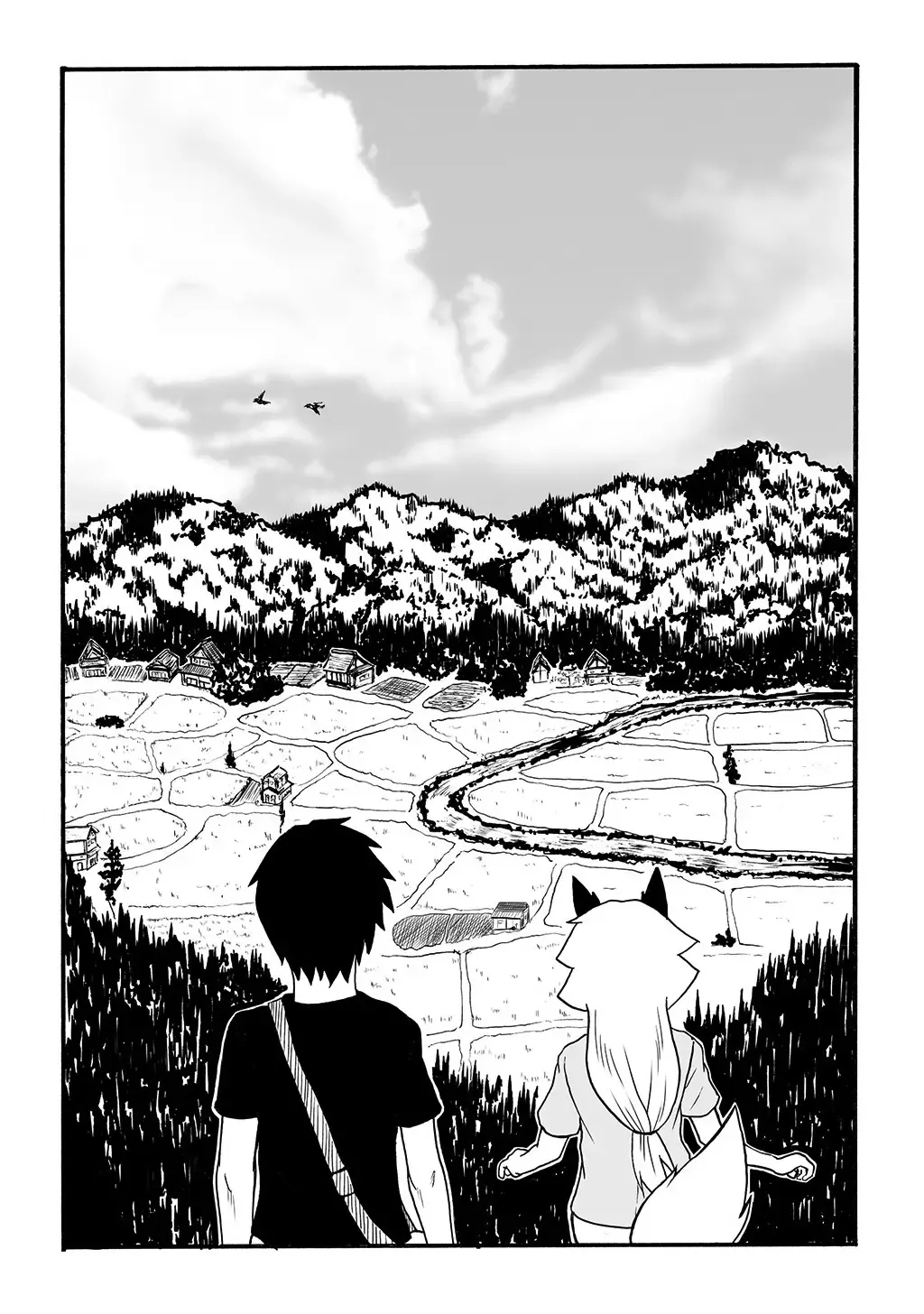 Totsugi Okureta Kitsune ga Yome ni Kuru Hanashi Zinmanga X Chapter 20.1 Page 8