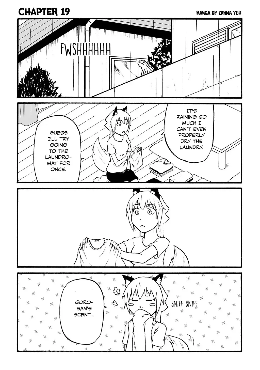 Totsugi Okureta Kitsune ga Yome ni Kuru Hanashi Zinmanga X Chapter 19 Page 1