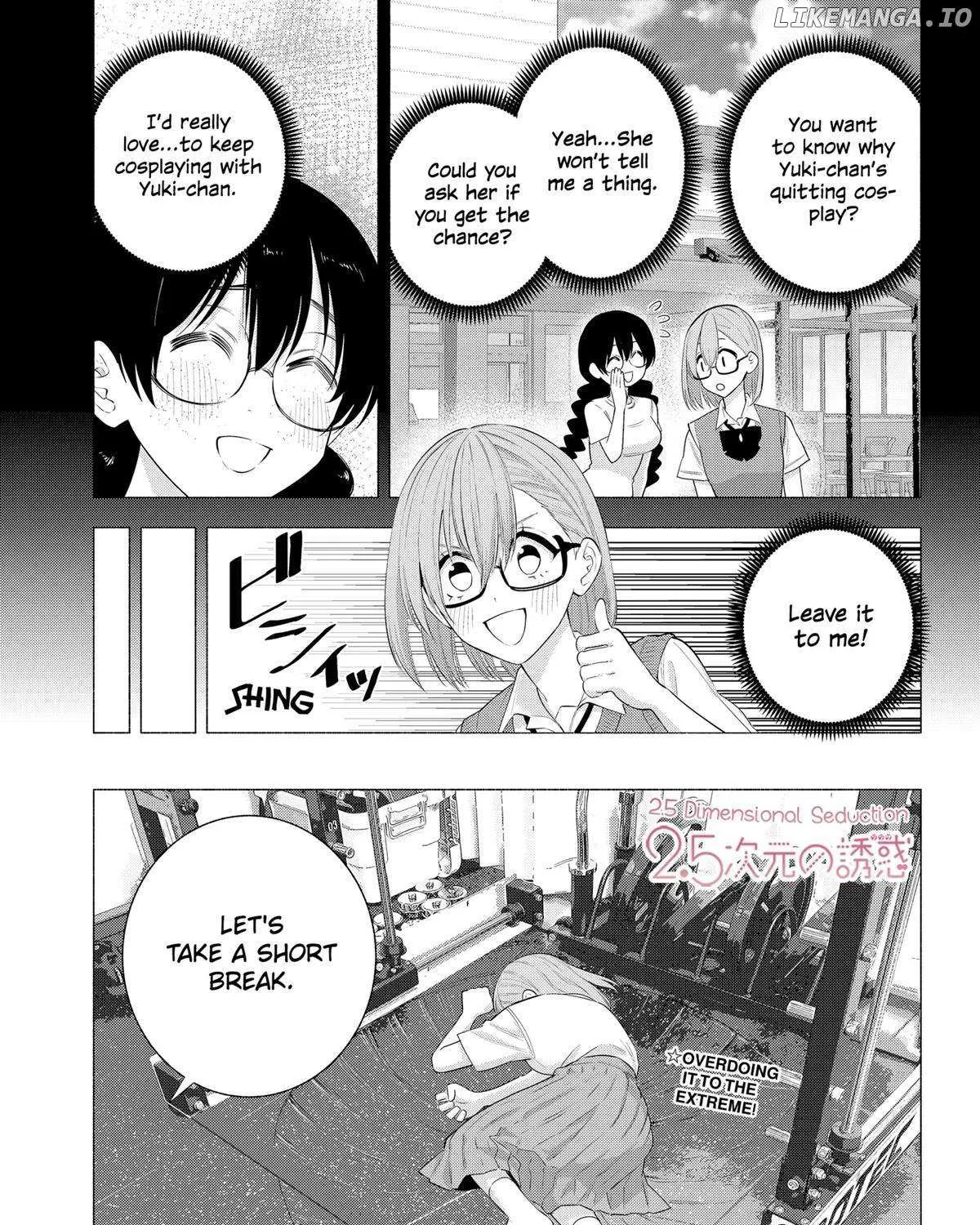 2.5D Seduction Zinmanga X Chapter 132 Page 1