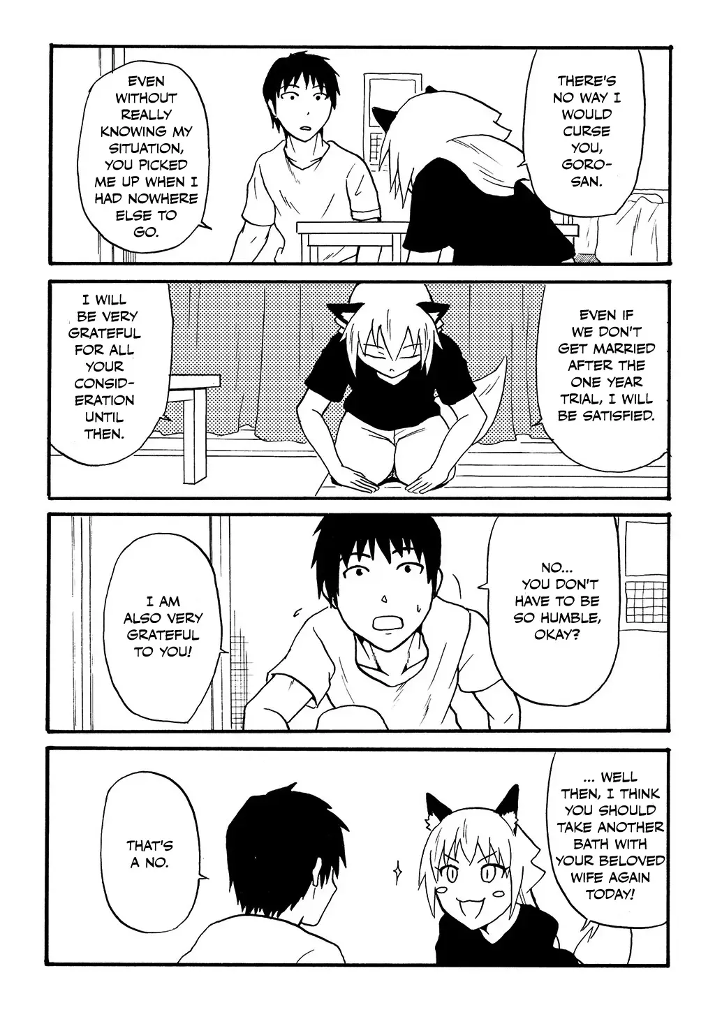 Totsugi Okureta Kitsune ga Yome ni Kuru Hanashi Zinmanga X Chapter 9 Page 4