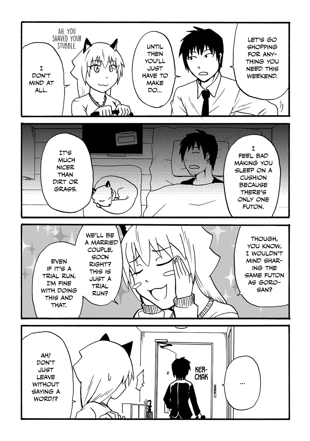 Totsugi Okureta Kitsune ga Yome ni Kuru Hanashi Zinmanga X Chapter 4 Page 4