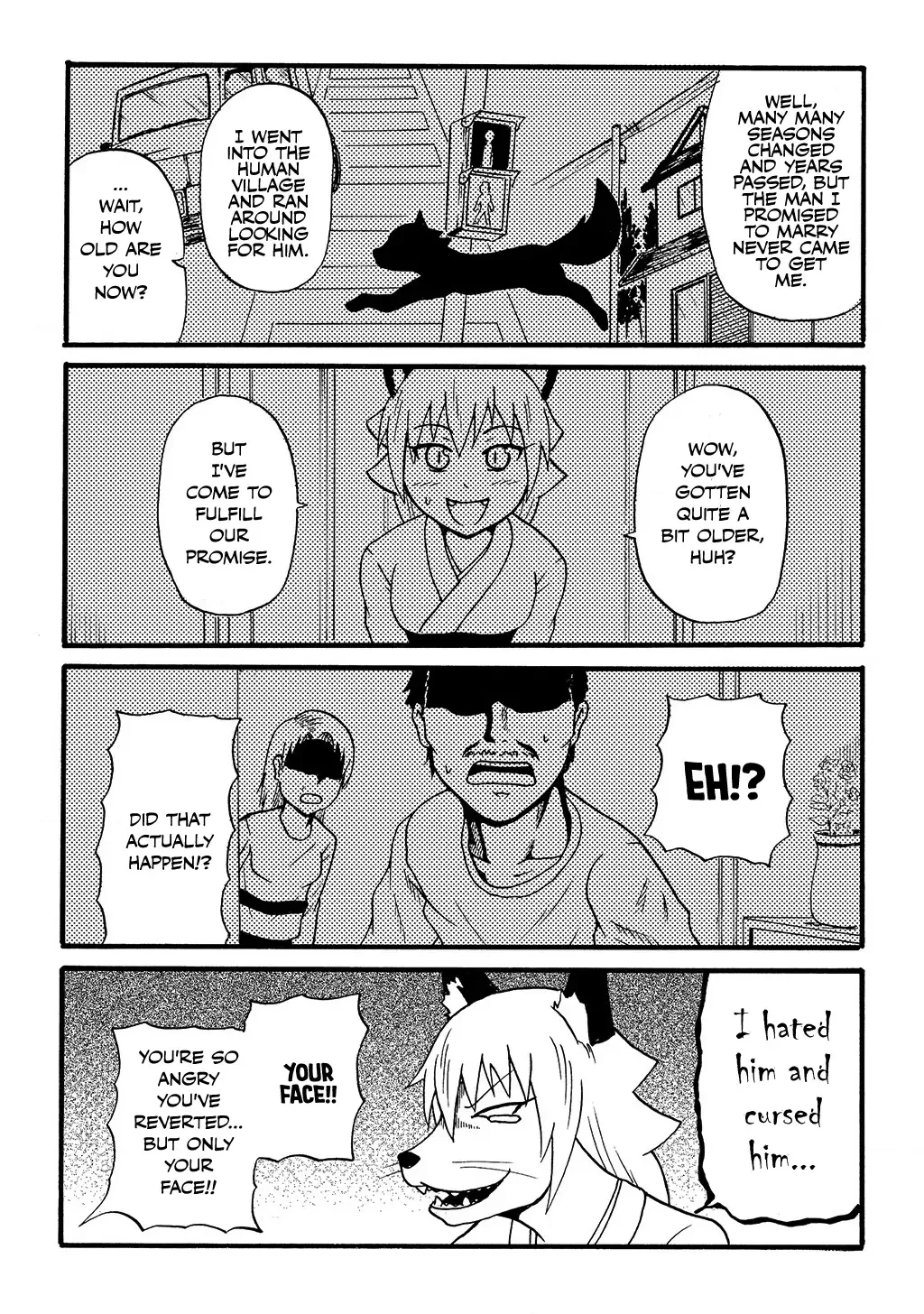 Totsugi Okureta Kitsune ga Yome ni Kuru Hanashi Zinmanga X Chapter 3 Page 3