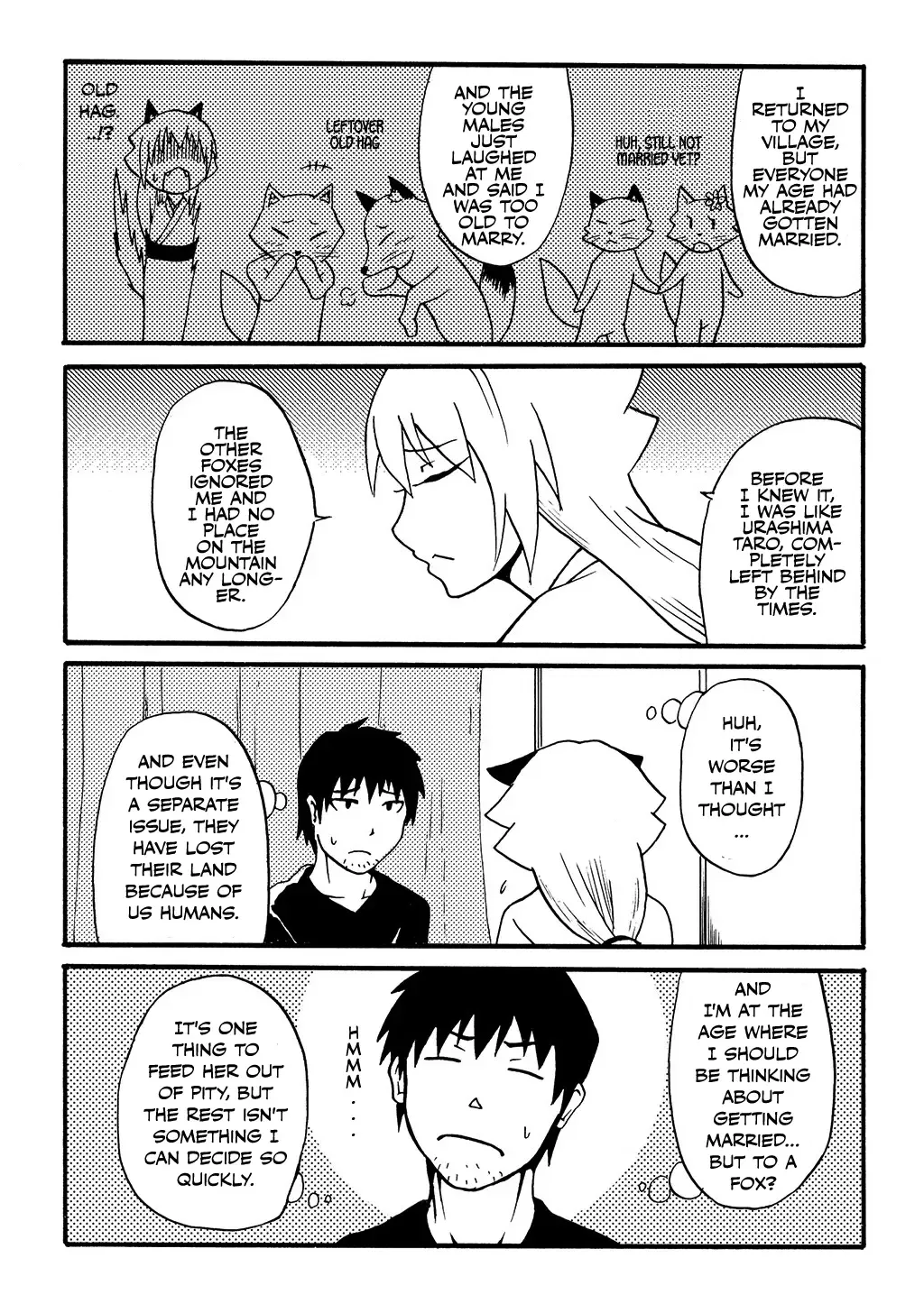 Totsugi Okureta Kitsune ga Yome ni Kuru Hanashi Zinmanga X Chapter 3 Page 4