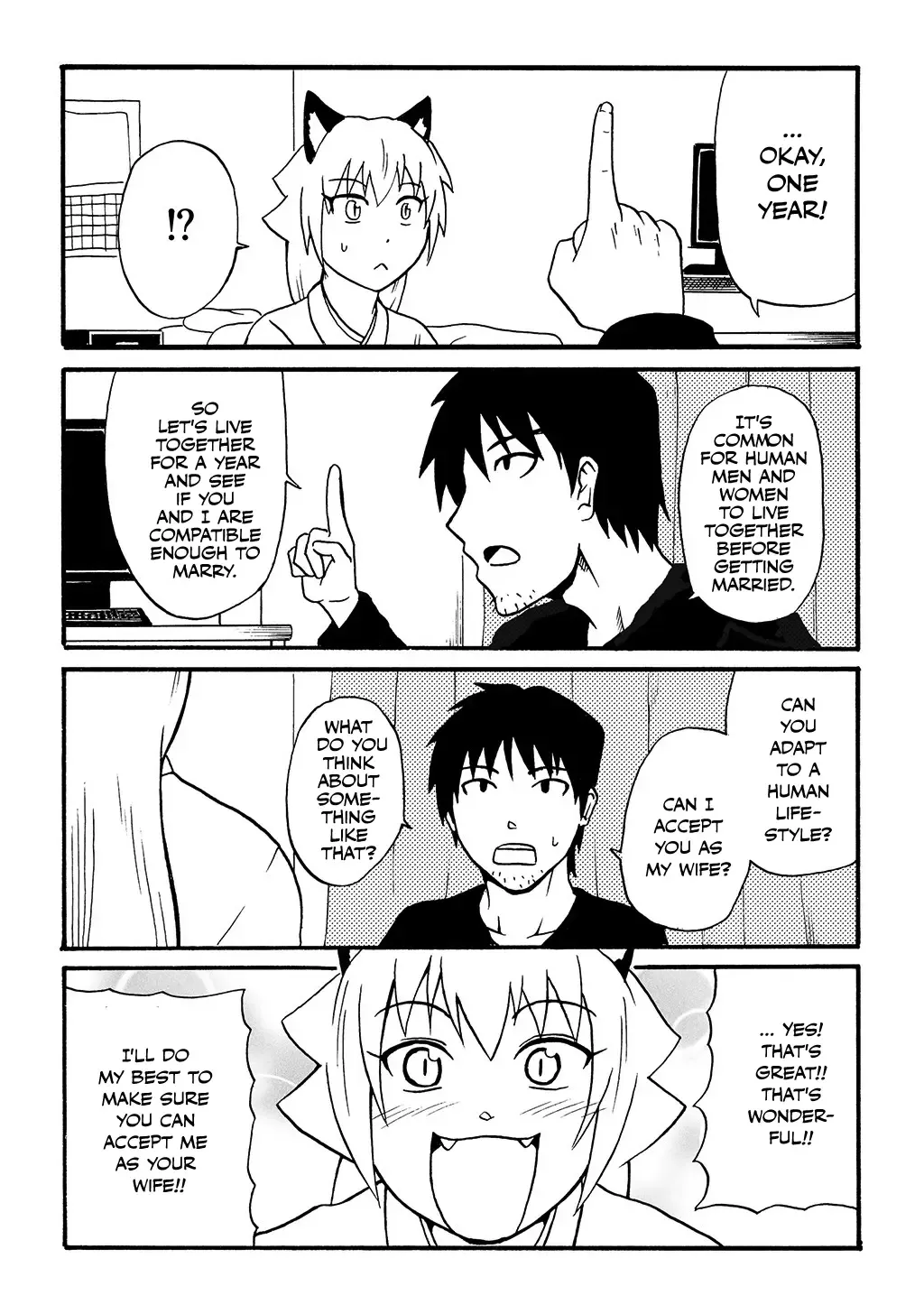 Totsugi Okureta Kitsune ga Yome ni Kuru Hanashi Zinmanga X Chapter 3 Page 5