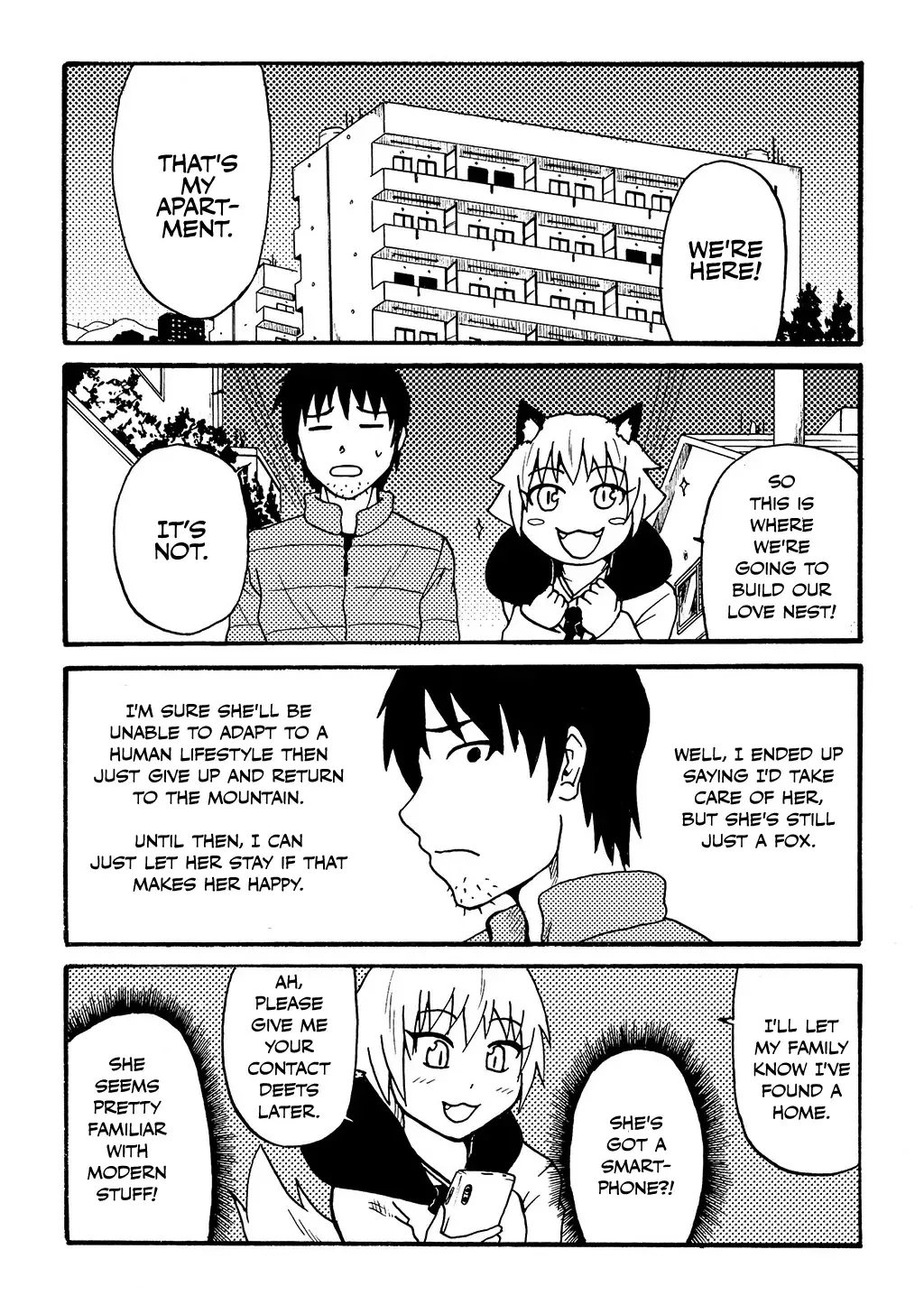 Totsugi Okureta Kitsune ga Yome ni Kuru Hanashi Zinmanga X Chapter 2 Page 1