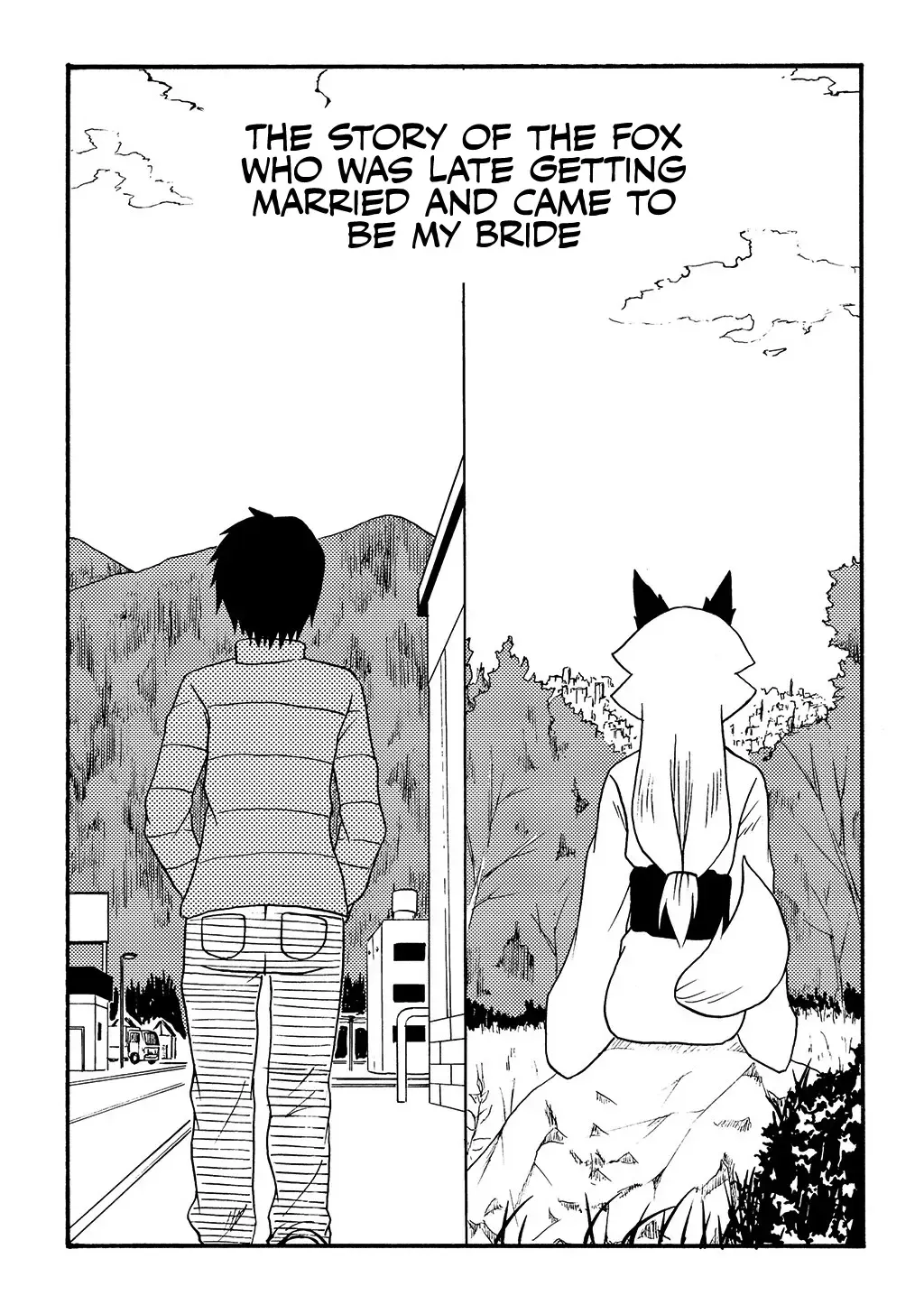 Totsugi Okureta Kitsune ga Yome ni Kuru Hanashi Zinmanga X Chapter 1 Page 2