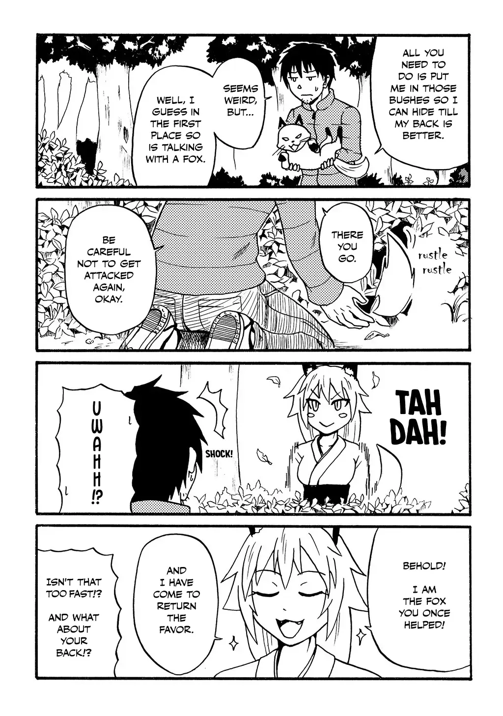 Totsugi Okureta Kitsune ga Yome ni Kuru Hanashi Zinmanga X Chapter 1 Page 5