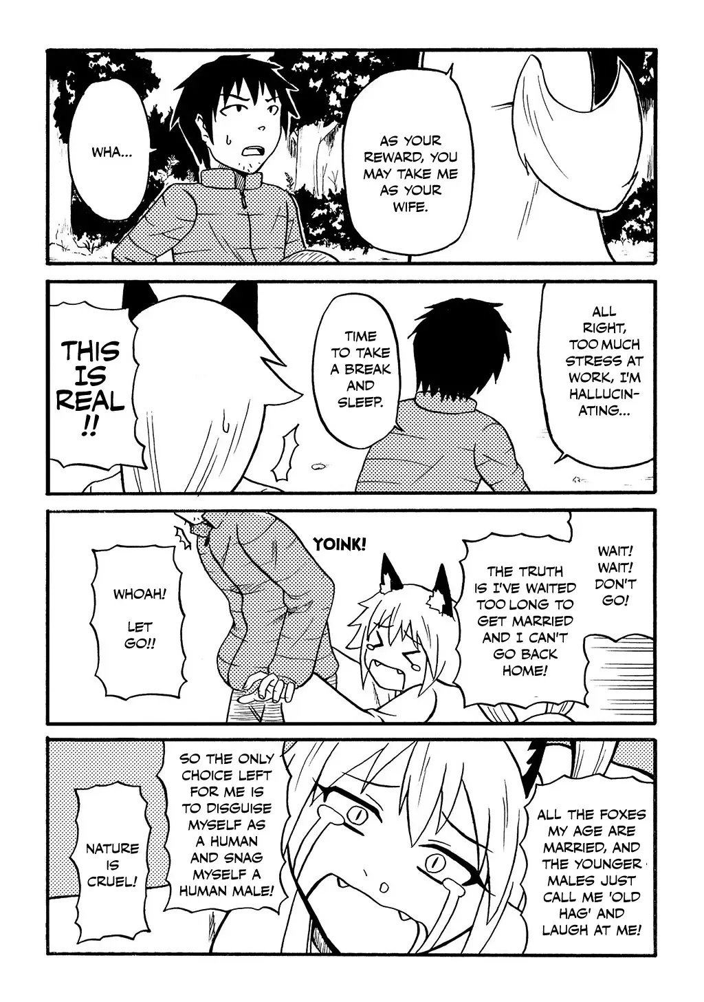 Totsugi Okureta Kitsune ga Yome ni Kuru Hanashi Zinmanga X Chapter 1 Page 6