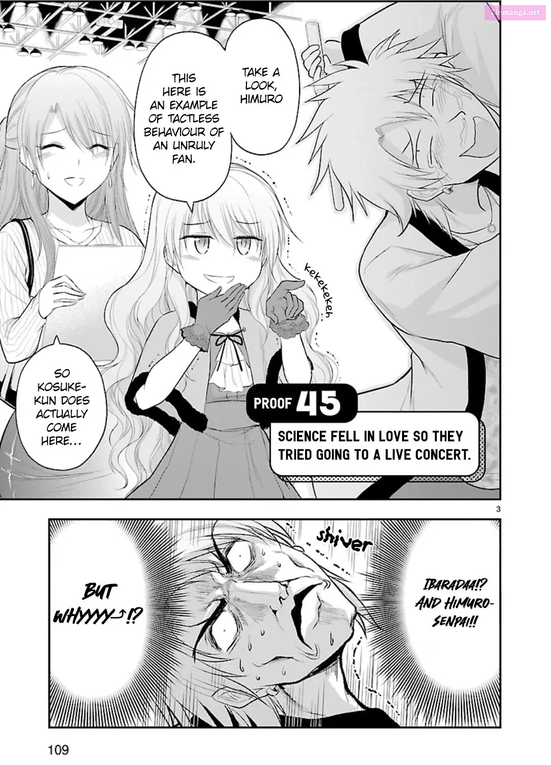 Rikei ga Koi ni Ochita no de Shoumei shitemita. Zinmanga X Chapter 45 Page 6