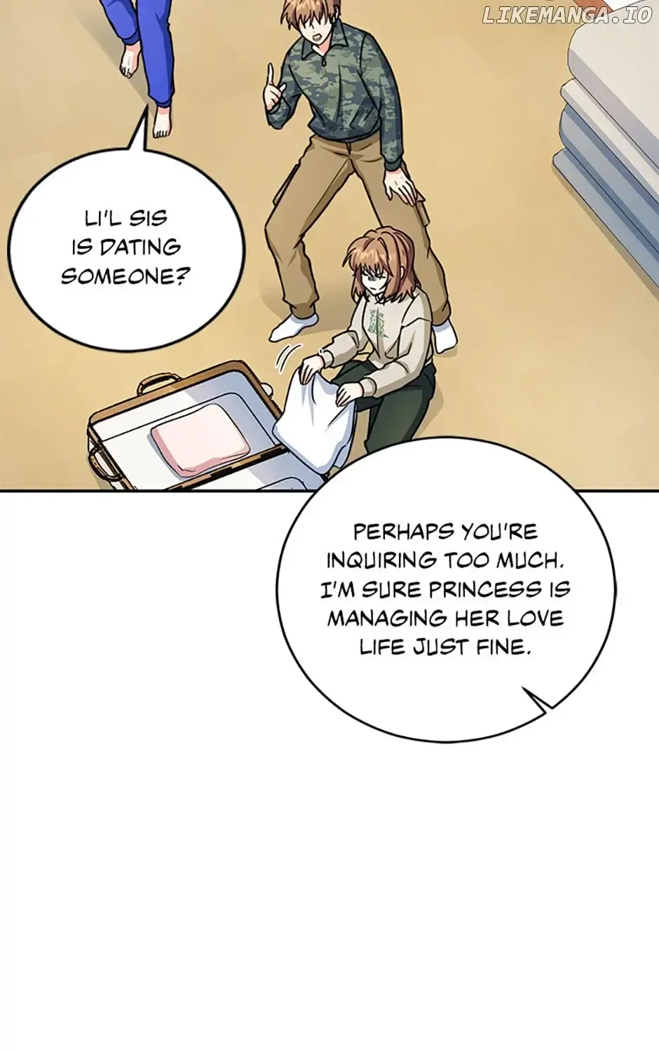 I'm The Main Character's Little Sister Zinmanga X Chapter 60 Page 57