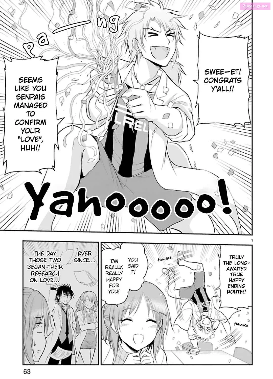 Rikei ga Koi ni Ochita no de Shoumei shitemita. Zinmanga X Chapter 43 Page 1