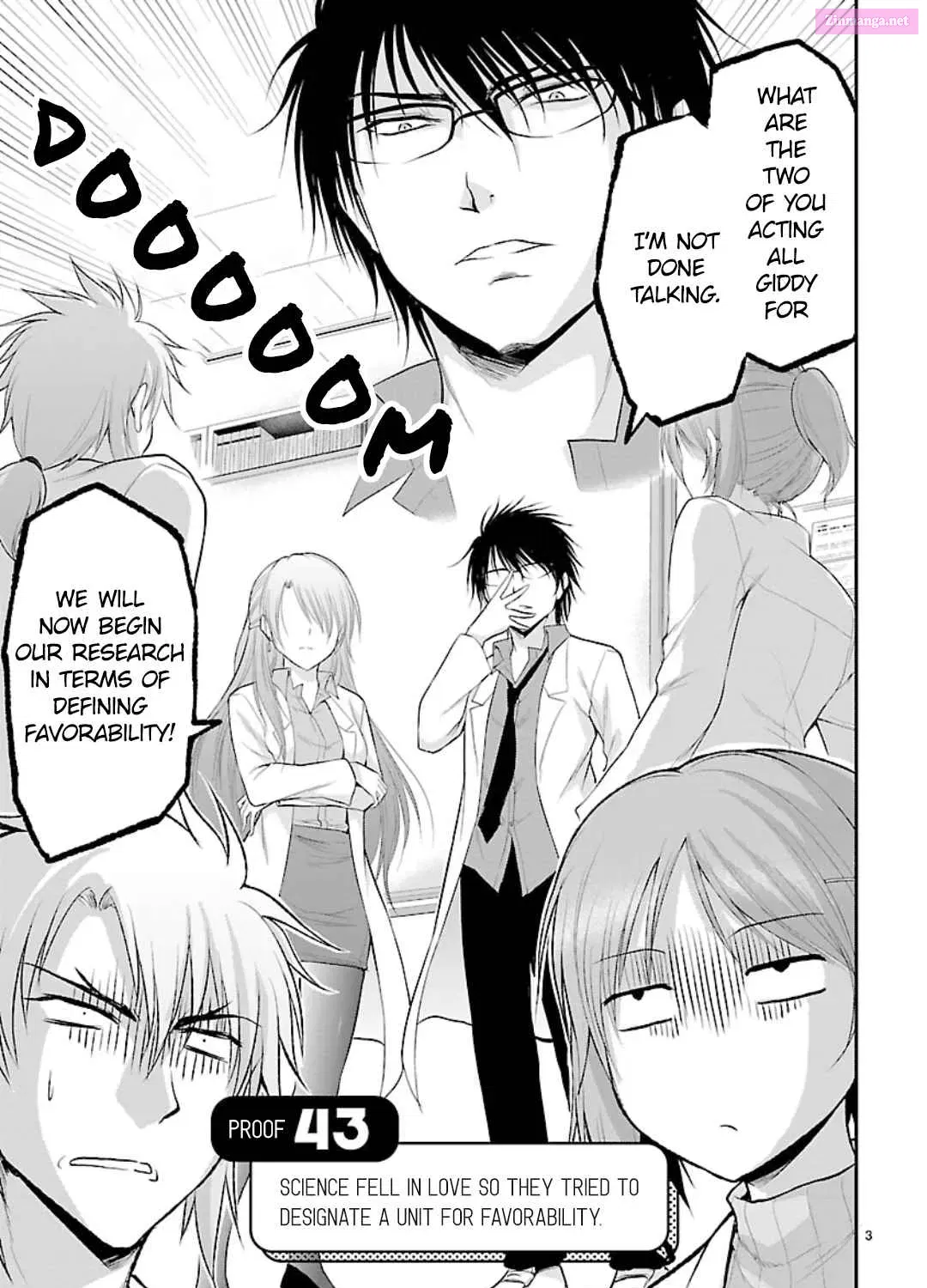 Rikei ga Koi ni Ochita no de Shoumei shitemita. Zinmanga X Chapter 43 Page 5