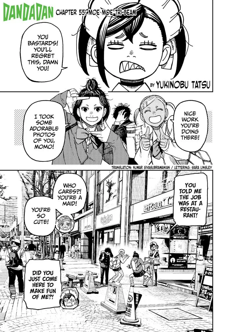 Dandadan Zinmanga X Chapter 55 Page 1