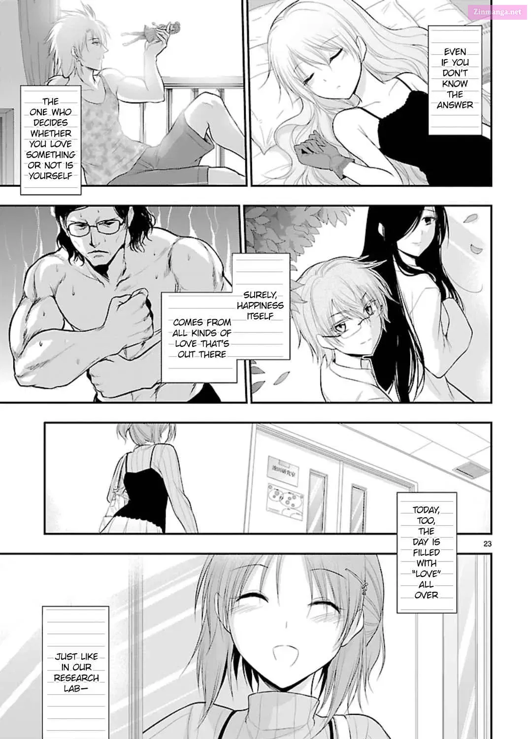 Rikei ga Koi ni Ochita no de Shoumei shitemita. Zinmanga X Chapter 42 Page 34